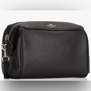 Coach Bennett Leather Crossbody purse - silver accents